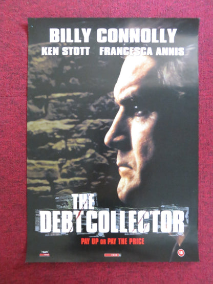 THE DEBT COLLECTOR VHS VIDEO POSTER BILLY CONNOLLY KEN STOTT 1999 Rendezvous Cinema Movie posters