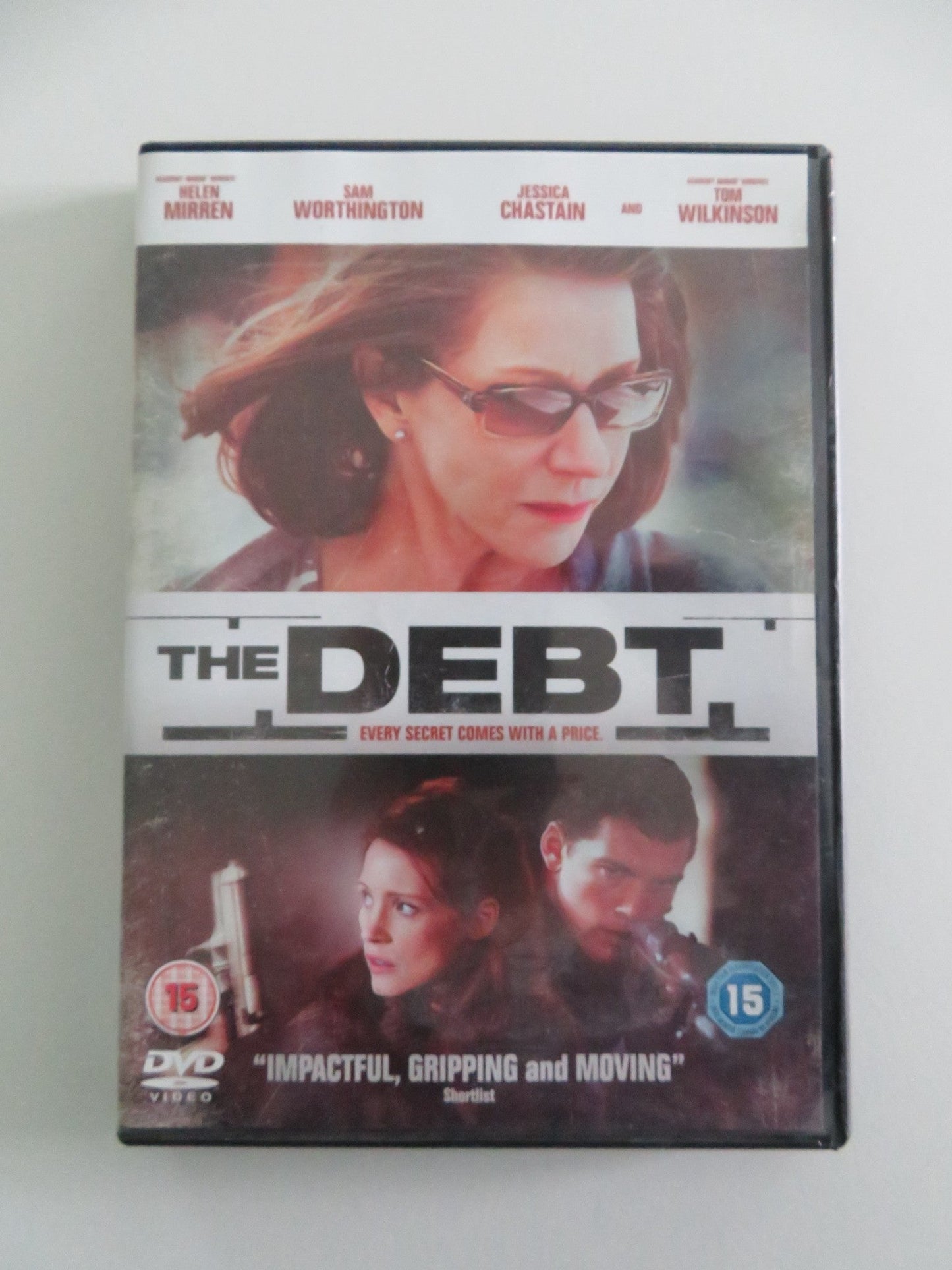 The Debt (DVD) Helen Mirren Sam Worthington 2010 Region 2, 4, 5 Movie posters