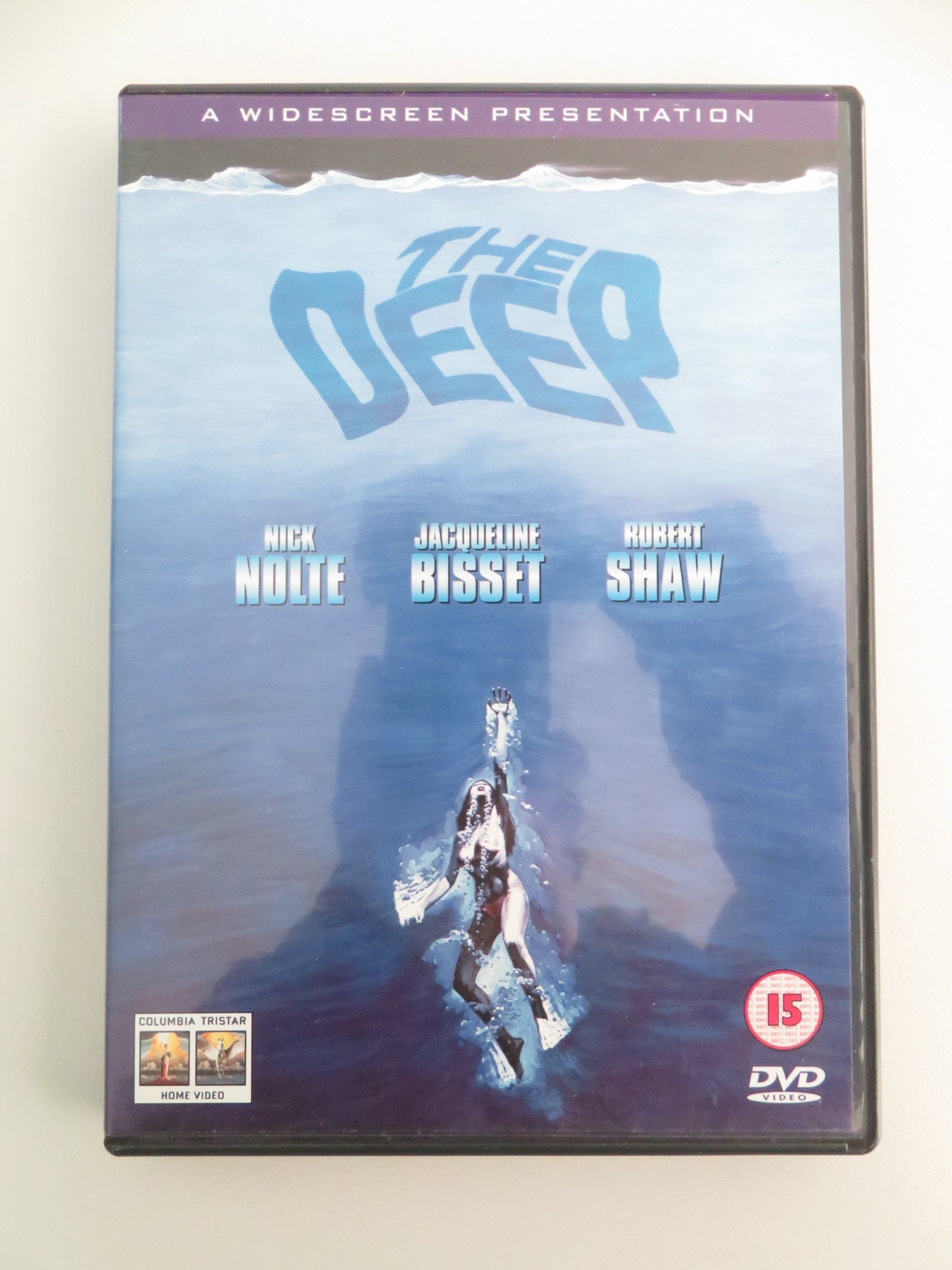 The Deep (DVD) Nick Nolte Jacqueline Bisset 1977 Region 2 Movie posters