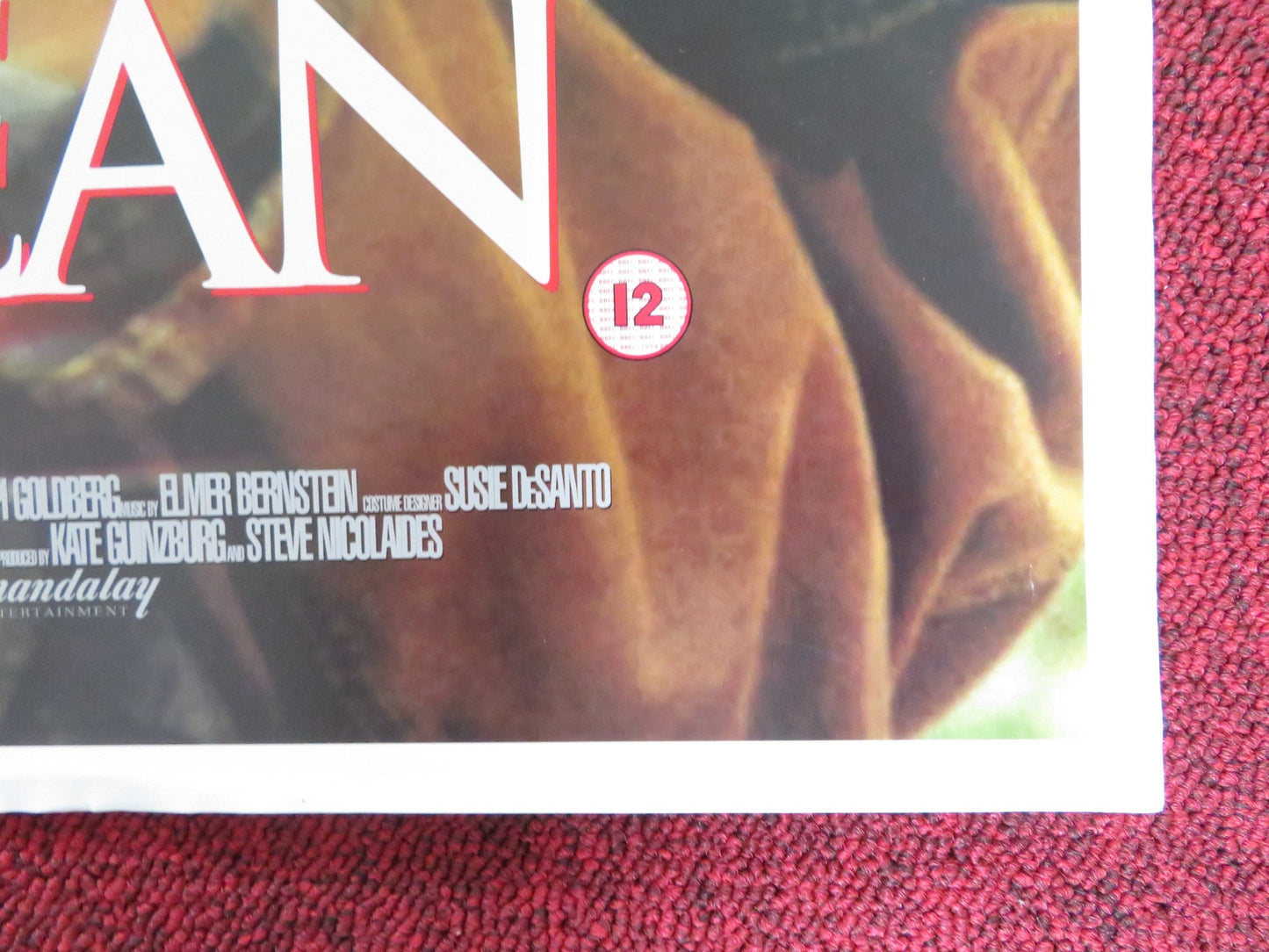 THE DEEP END OF THE OCEAN VHS POSTER ROLLED MICHELLE PFEIFFER T. WILLIAMS 1999 Rendezvous Cinema Movie posters