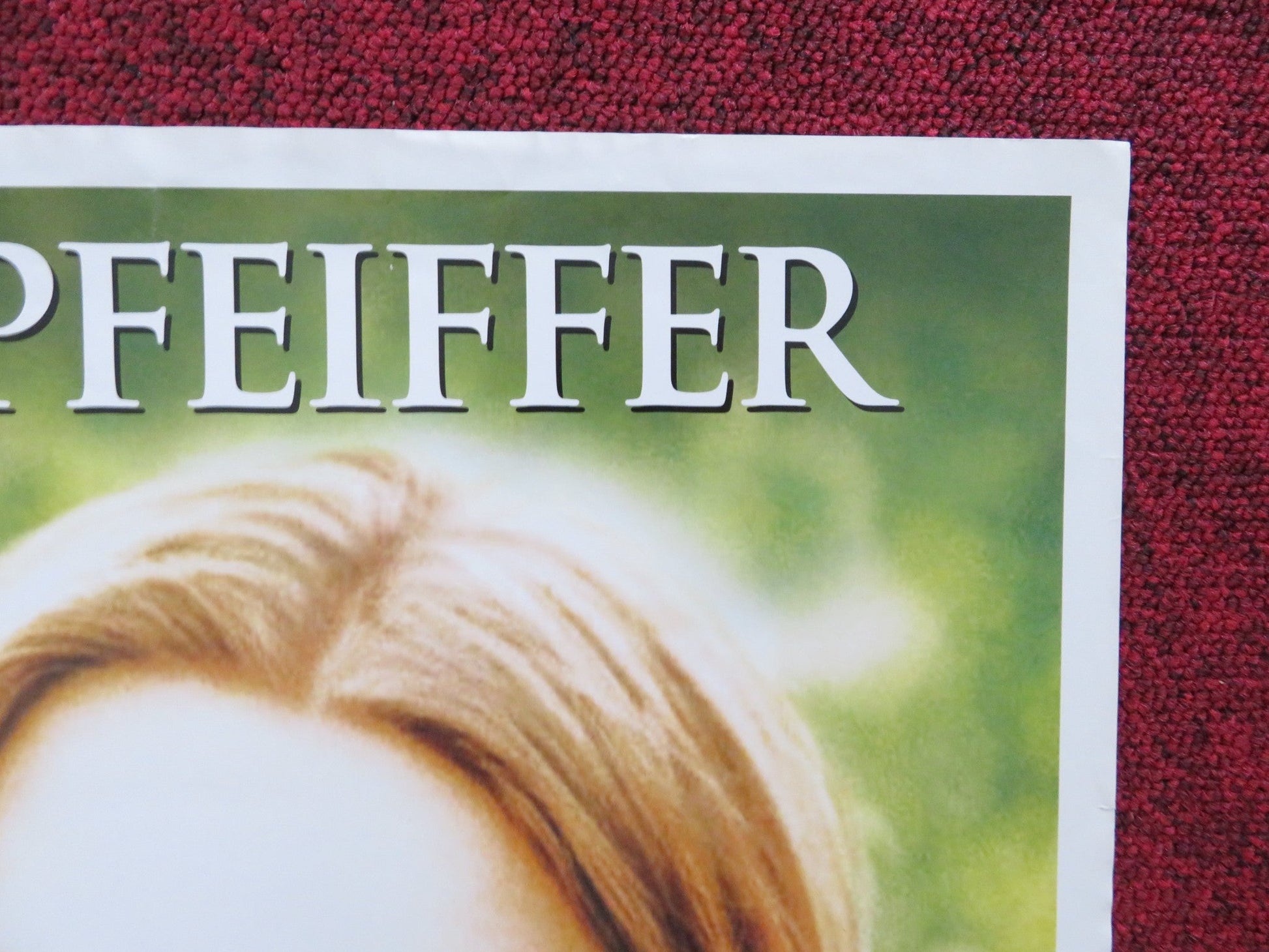 THE DEEP END OF THE OCEAN VHS POSTER ROLLED MICHELLE PFEIFFER T. WILLIAMS 1999 Rendezvous Cinema Movie posters