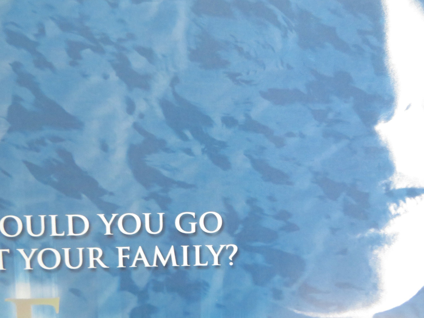 THE DEEP END VHS & DVD VIDEO POSTER TILDA SWINTON GORAN VISNJIC 2001 Rendezvous Cinema Movie posters