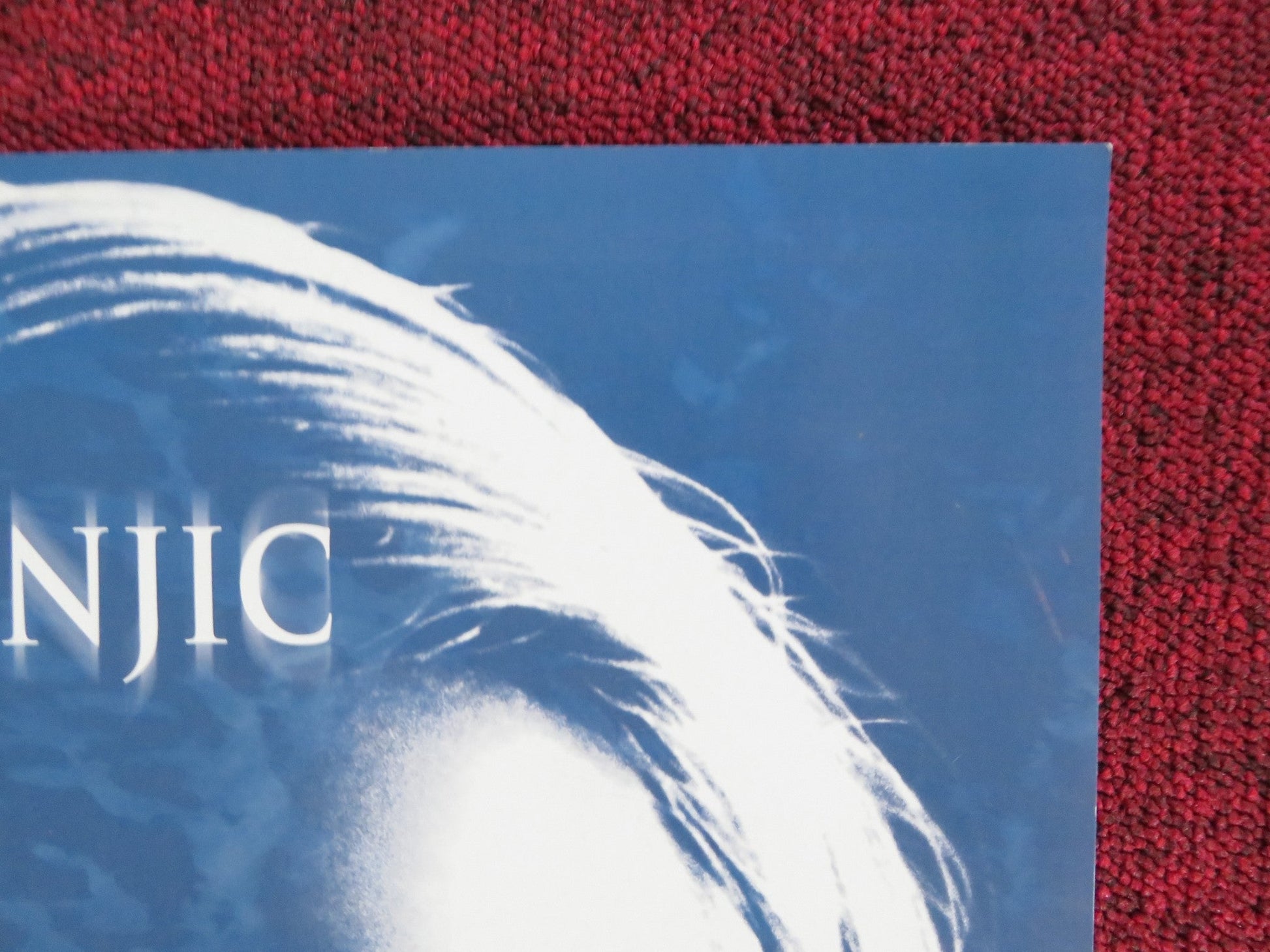 THE DEEP END VHS & DVD VIDEO POSTER TILDA SWINTON GORAN VISNJIC 2001 Rendezvous Cinema Movie posters