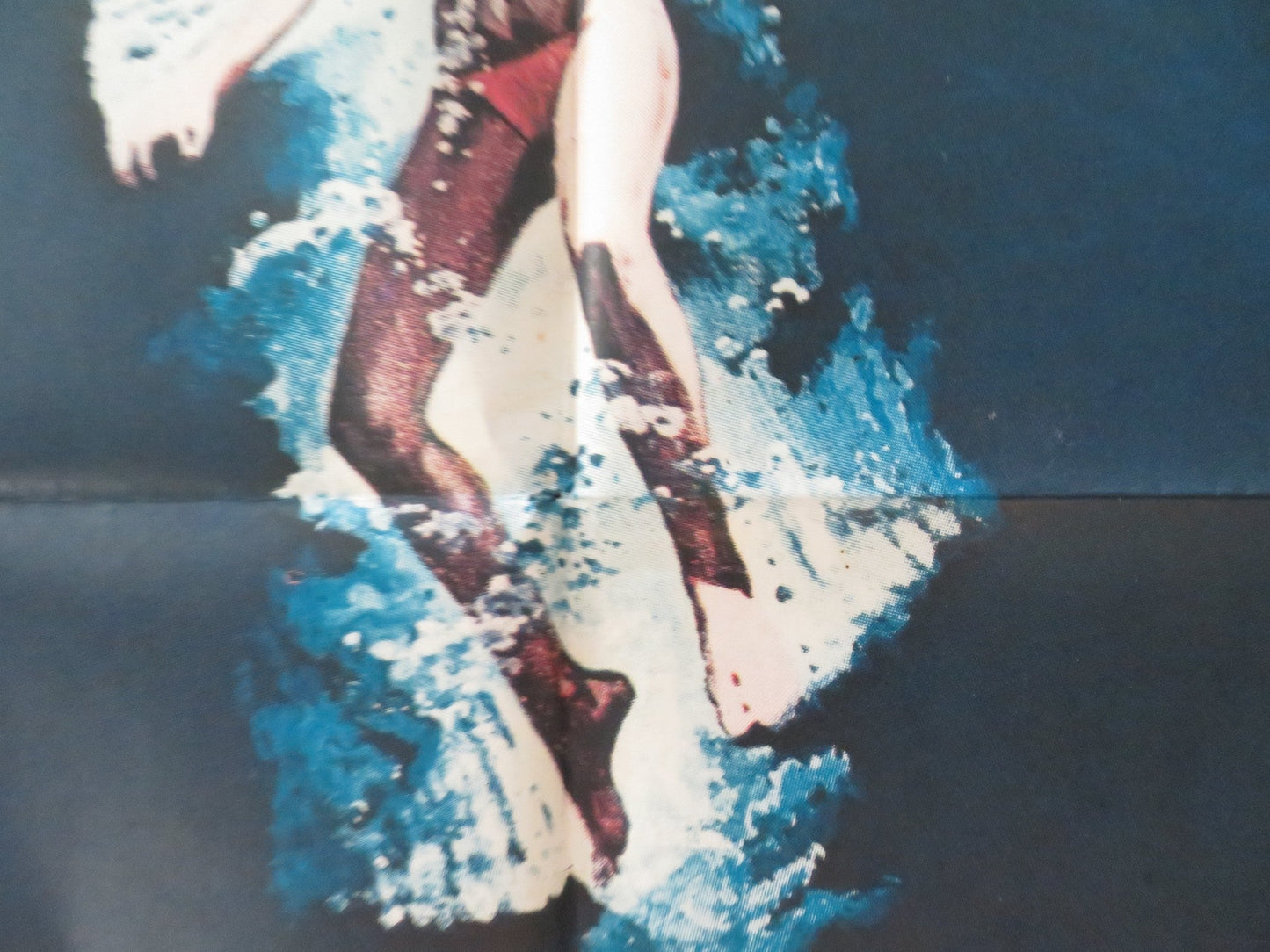 THE DEEP ITALIAN 2 FOGLIO POSTER JACQUELINE BISSET ROBERT SHAW 1977 Rendezvous Cinema Movie posters