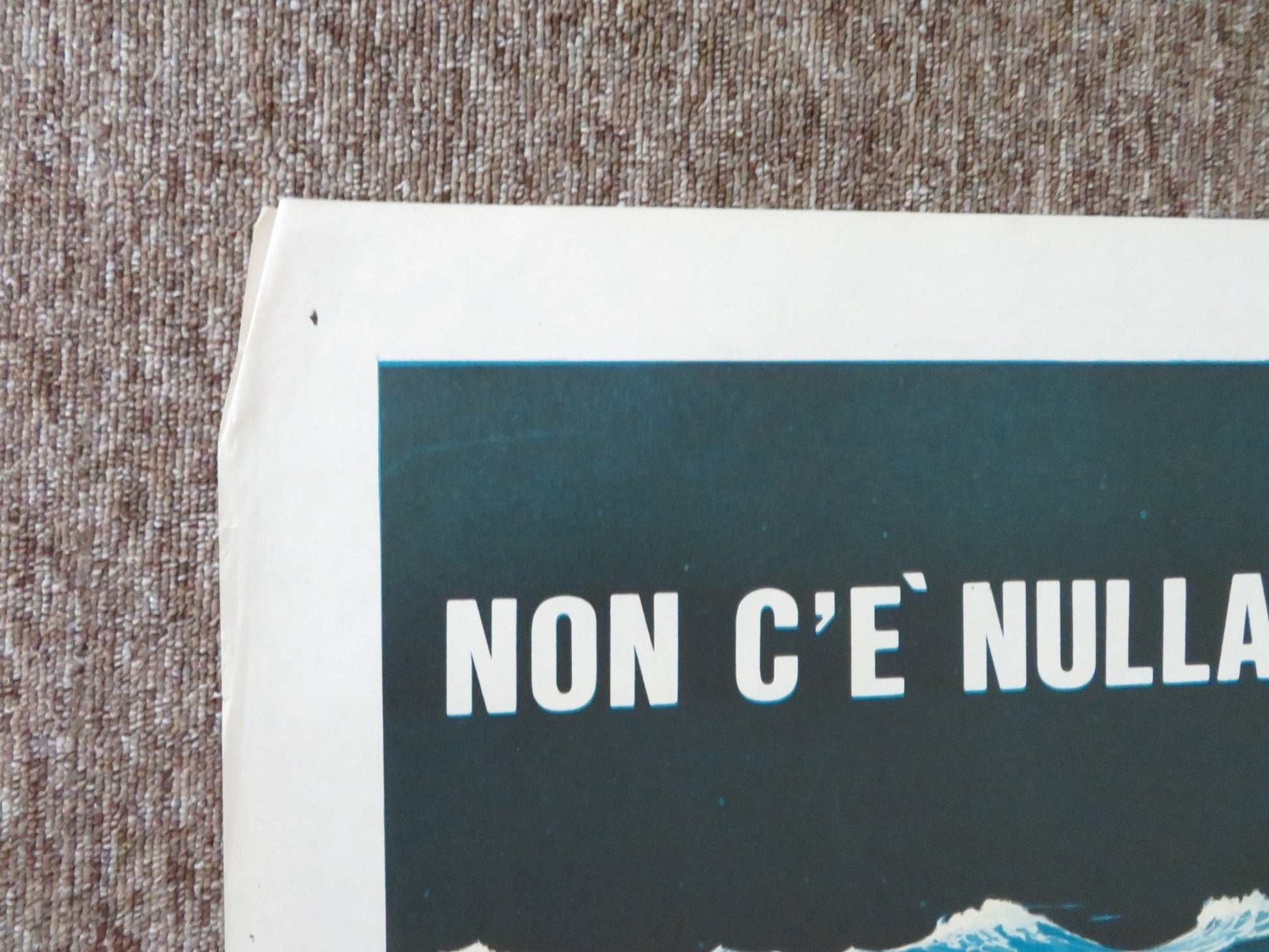 THE DEEP ITALIAN 2 FOGLIO POSTER JACQUELINE BISSET ROBERT SHAW 1977 Rendezvous Cinema Movie posters