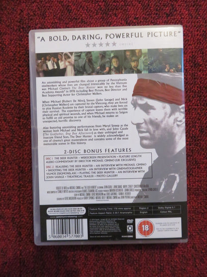 THE DEER HUNTER - 2 DISC SPECIAL EDITION (DVD) ROBERT DE NIRO 1978 REGION 2 Rendezvous Cinema Movie posters
