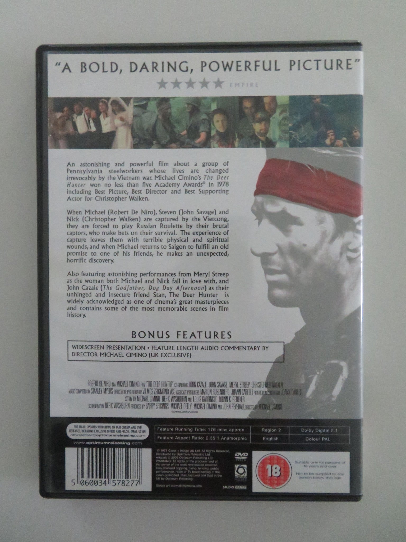 THE DEER HUNTER - B (DVD) ROBERT DENIRO CHRISTOPHER WALKEN 1978 REGION 2 Movie posters