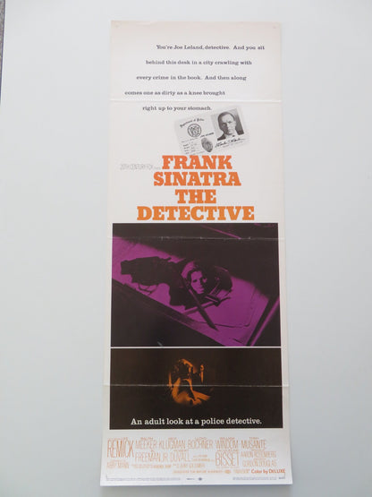 THE DETECTIVE US INSERT POSTER FRANK SINATRA LEE REMICK 1968 Rendezvous Cinema Movie posters