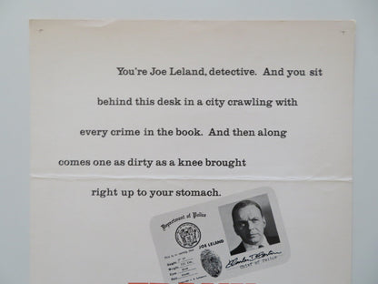 THE DETECTIVE US INSERT POSTER FRANK SINATRA LEE REMICK 1968 Rendezvous Cinema Movie posters