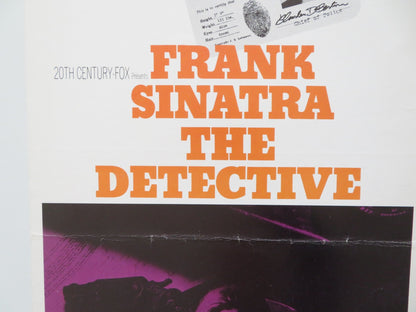 THE DETECTIVE US INSERT POSTER FRANK SINATRA LEE REMICK 1968 Rendezvous Cinema Movie posters