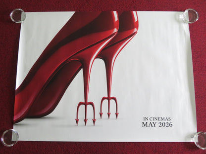 The Devil Wears Prada 2 UK Quad Rolled Poster Meryl Streep Emily Blunt 2026 Movie posters