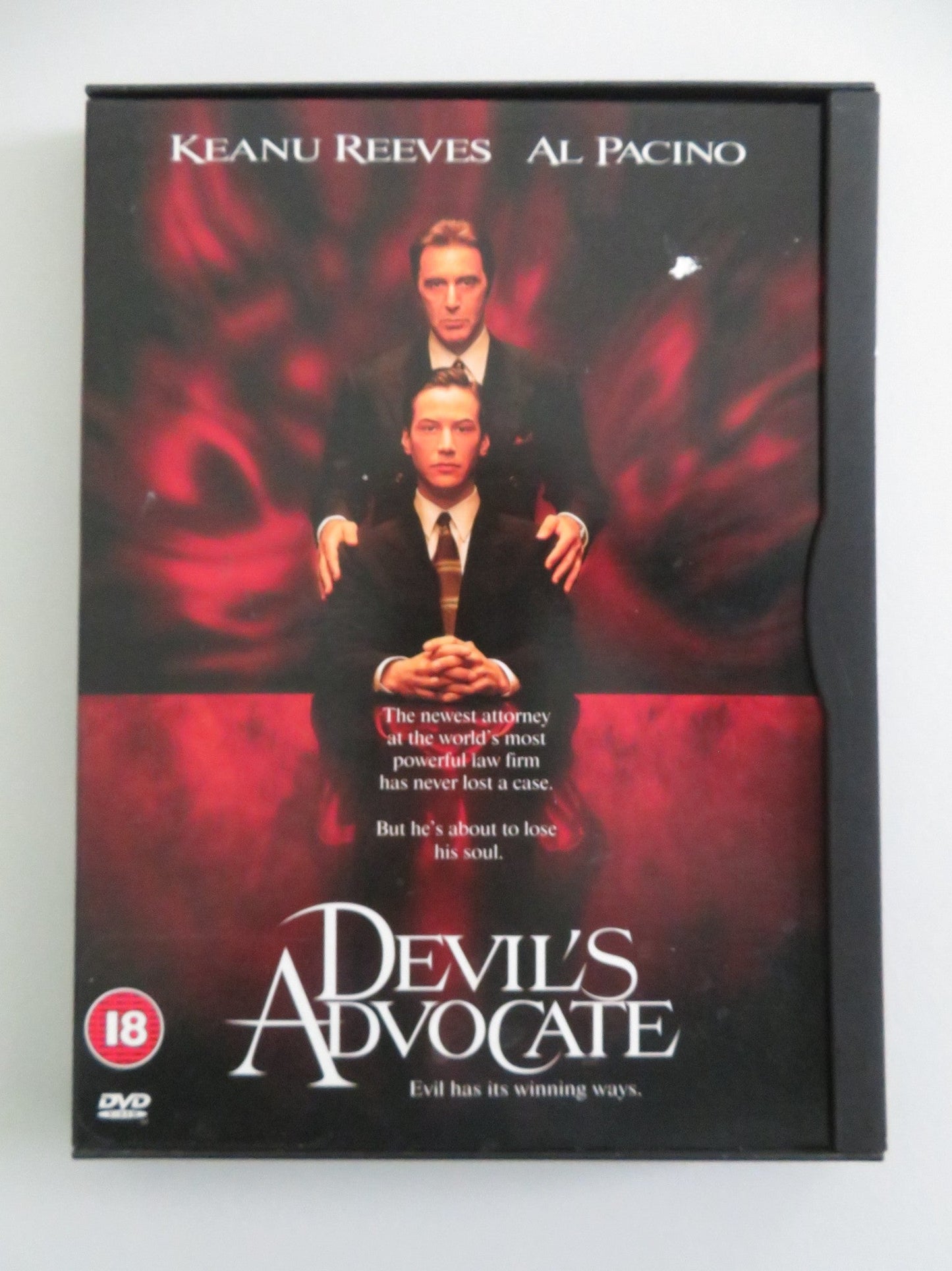 The Devil's Advocate (DVD) Keanu Reeves Al Pacino 1997 Region 2 Movie posters