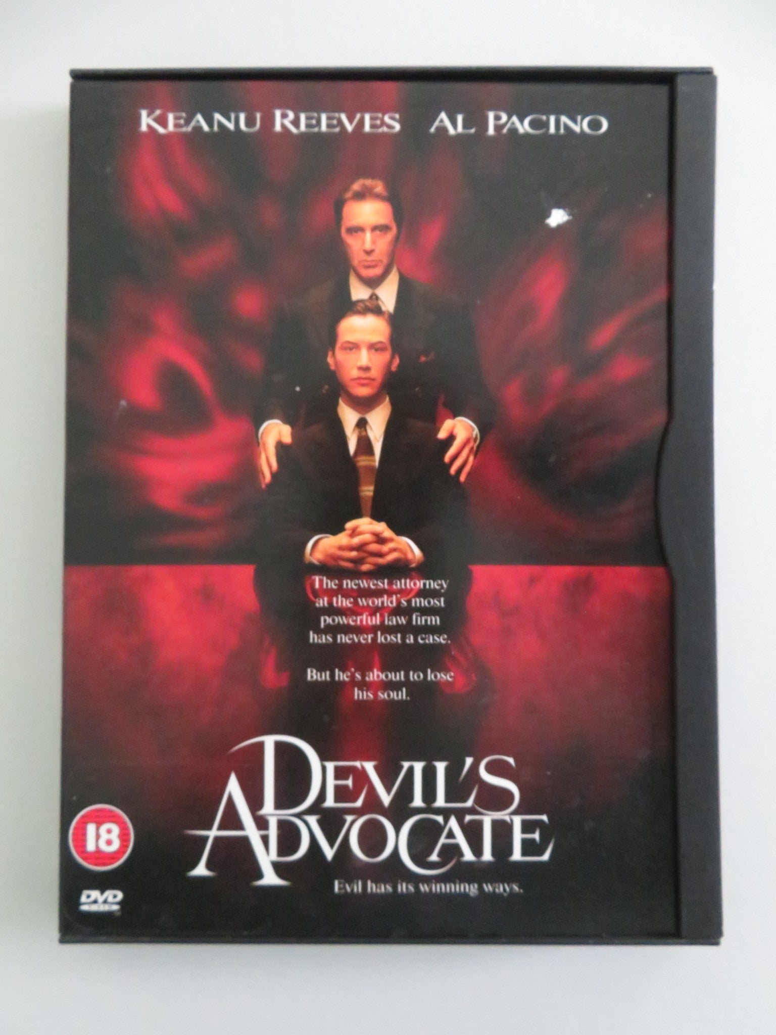The Devil's Advocate (DVD) Keanu Reeves Al Pacino 1997 Region 2 Movie posters