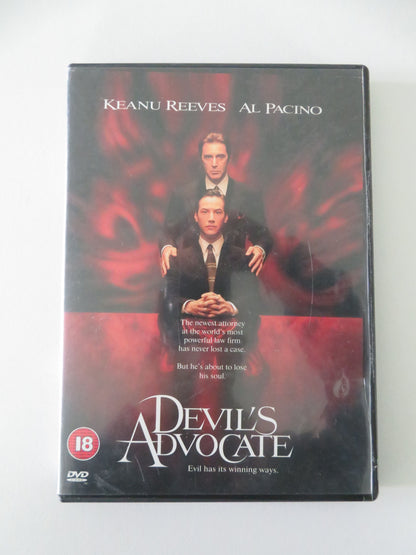 The Devil's Advocate (DVD) Keanu Reeves Al Pacino Charlize Theron 1997 Region 2 Movie posters