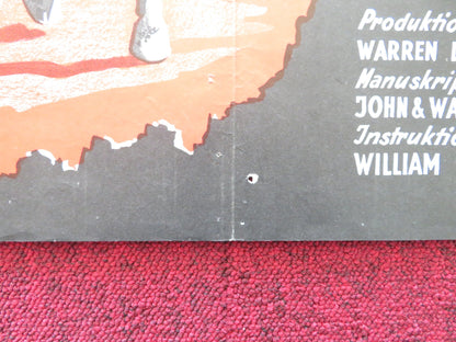 THE DEVIL'S CHILDREN DANISH POSTER ROLLED JAMES DRURY LEE J. COBB 1962 Rendezvous Cinema Movie posters