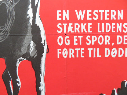 THE DEVIL'S CHILDREN DANISH POSTER ROLLED JAMES DRURY LEE J. COBB 1962 Rendezvous Cinema Movie posters