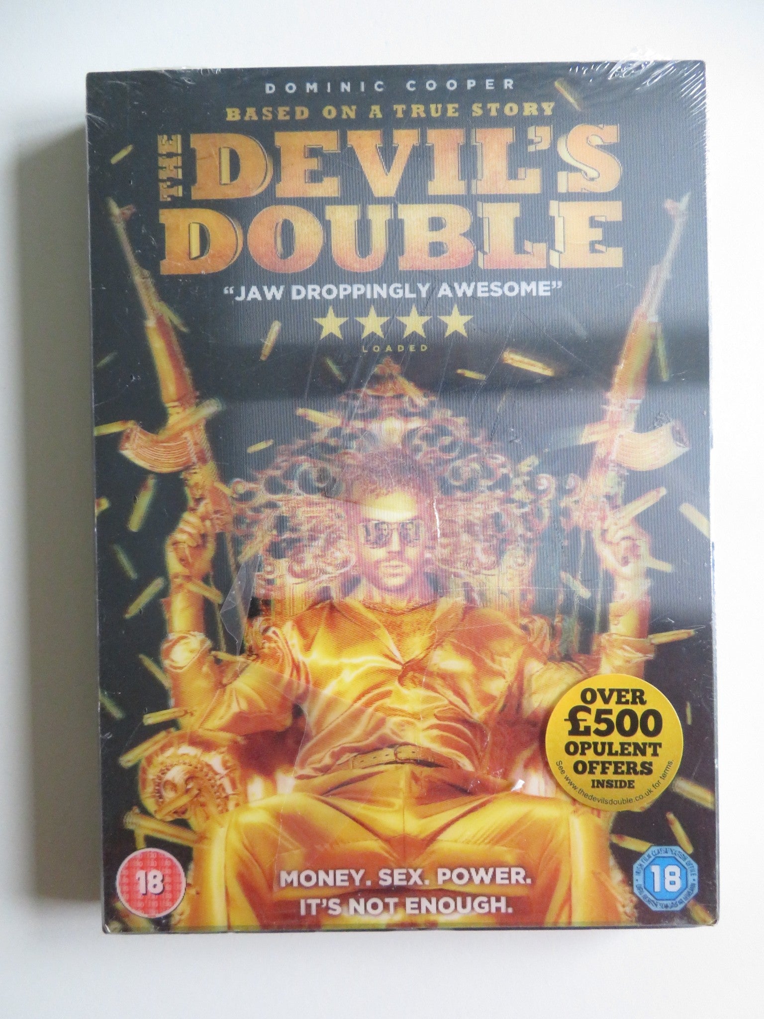 THE DEVIL'S DOUBLE (DVD) DOMINIC COOPER LUDIVINE SAGNIER 2011 REGION 2 Movie posters