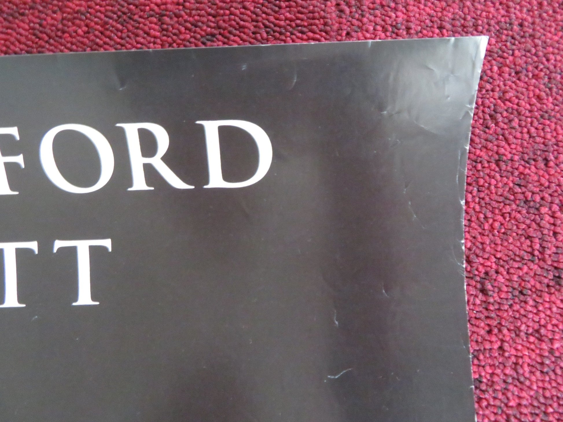 THE DEVIL'S OWN VHS POSTER POSTER HARRISON FORD BRAD PITT 1997 Rendezvous Cinema Movie posters