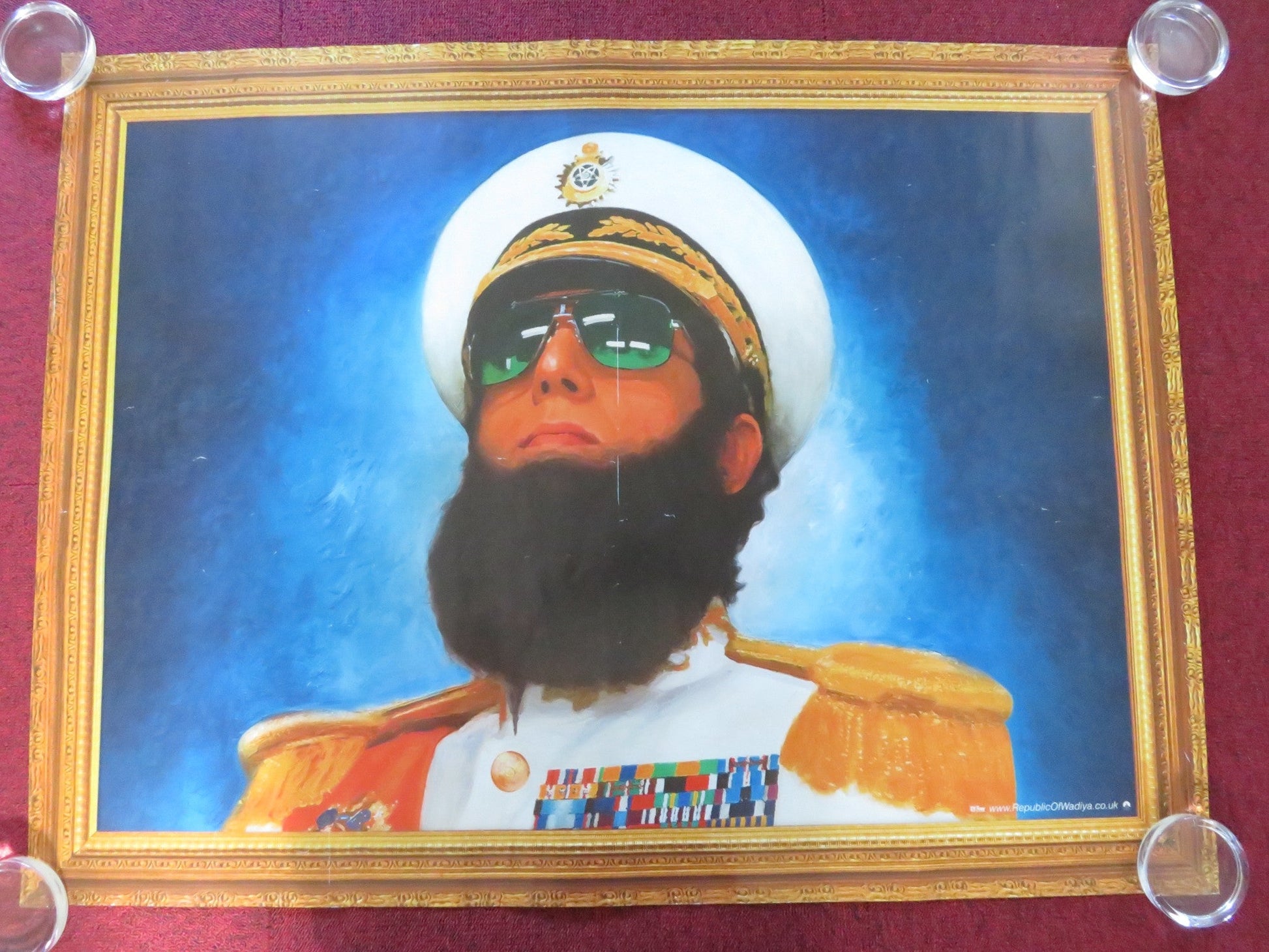 THE DICTATOR - B UK QUAD ROLLED POSTER SACHA BARON COHEN BEN KINGSLEY 2012 Rendezvous Cinema Movie posters