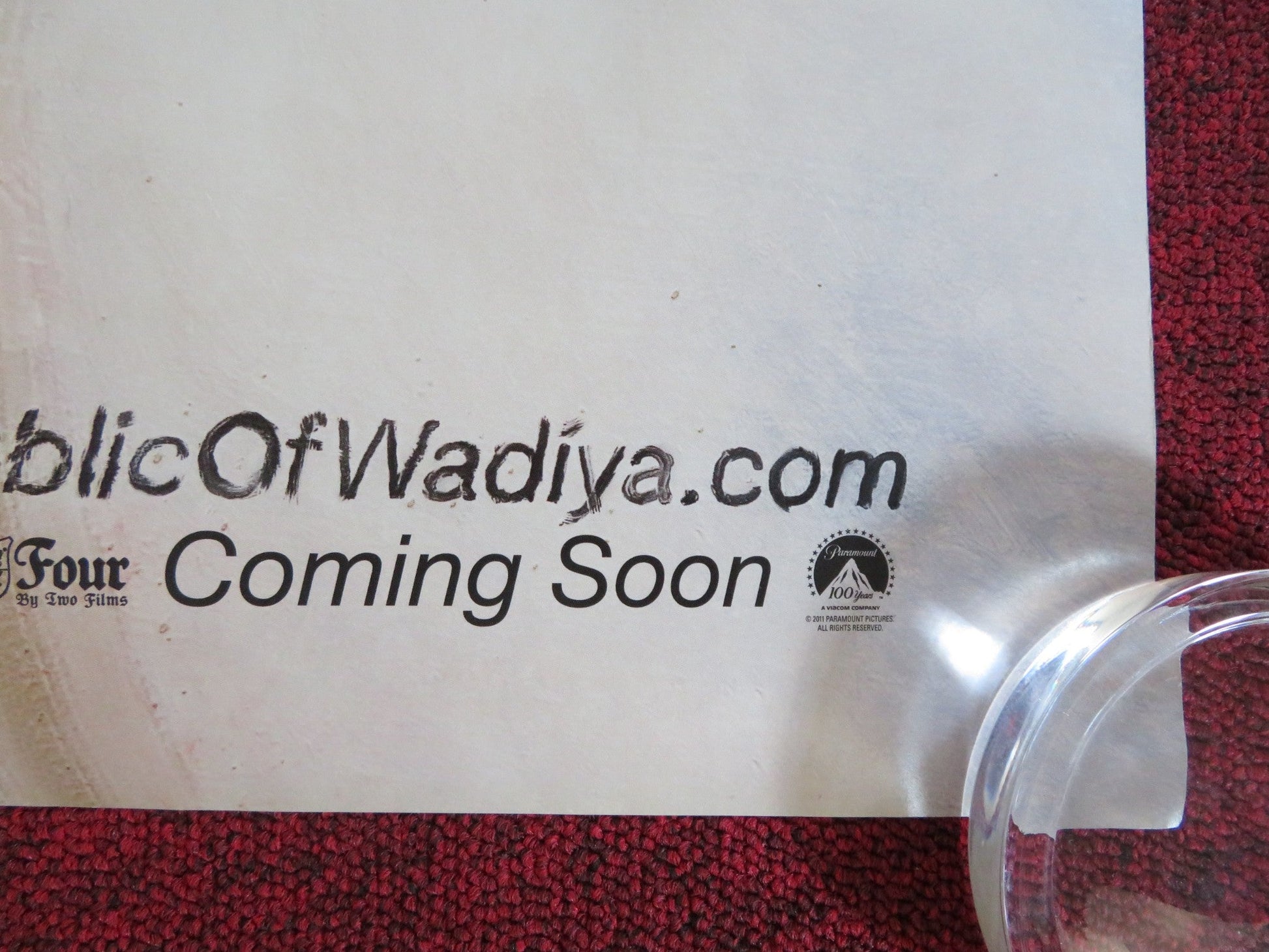 THE DICTATOR US ONE SHEET ROLLED POSTER SACHA BARON COHEN SAYED BADREYA 2012 Rendezvous Cinema Movie posters