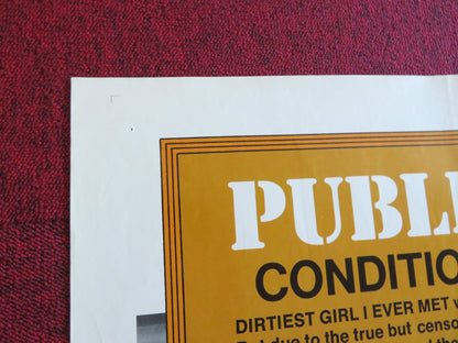 THE DIRTIEST GIRL I EVER MET FOLDED US ONE SHEET POSTER ROBIN ASKWITH 1970 Rendezvous Cinema Movie posters