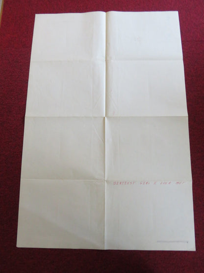 THE DIRTIEST GIRL I EVER MET FOLDED US ONE SHEET POSTER ROBIN ASKWITH 1970 Rendezvous Cinema Movie posters