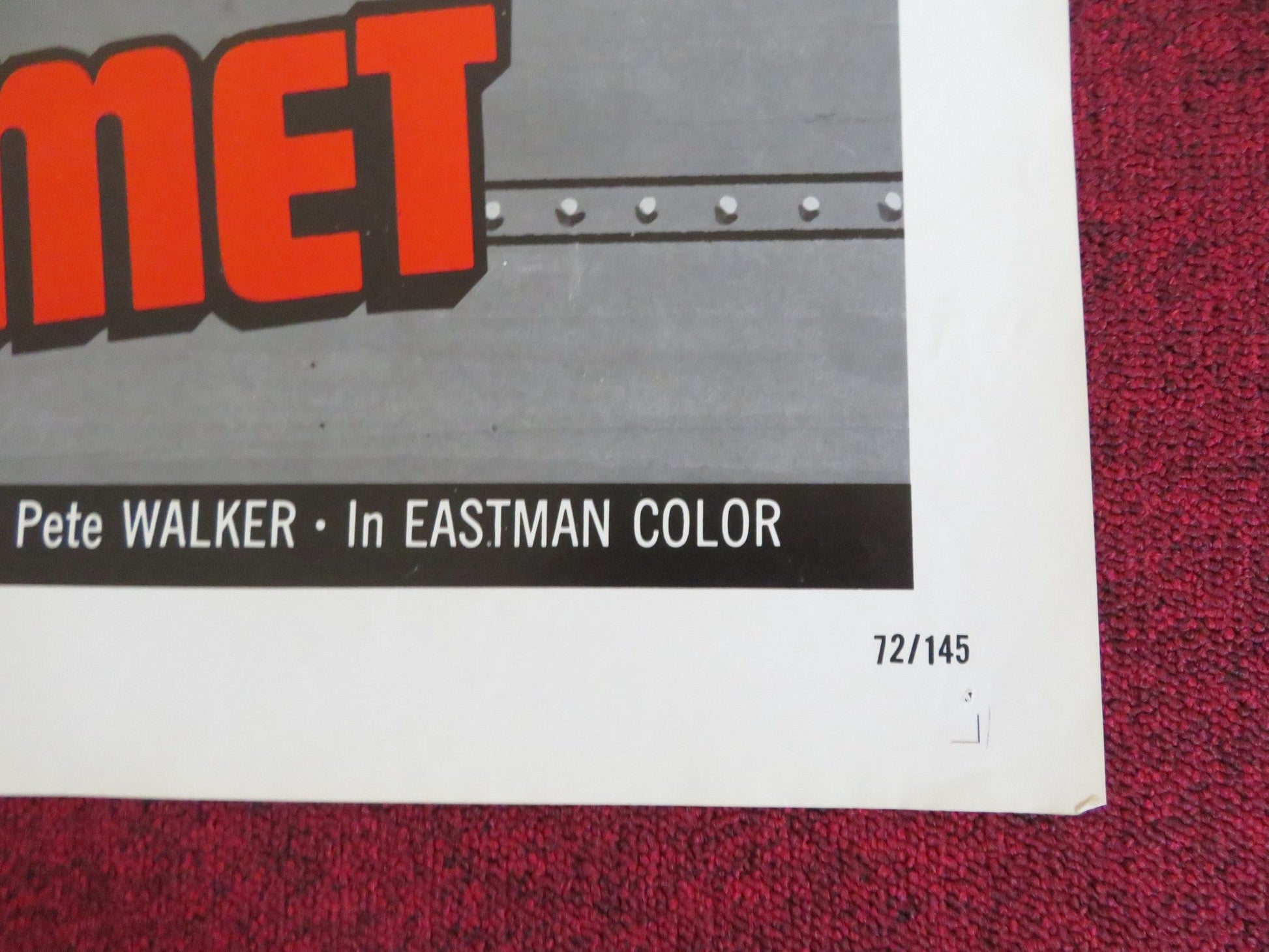 THE DIRTIEST GIRL I EVER MET FOLDED US ONE SHEET POSTER ROBIN ASKWITH 1970 Rendezvous Cinema Movie posters