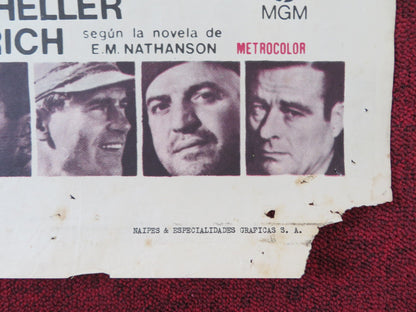 THE DIRTY DOZEN SPANISH POSTER LEE MARVIN ERNEST BORGNINE CHARLES BRONSON 1967 Rendezvous Cinema Movie posters