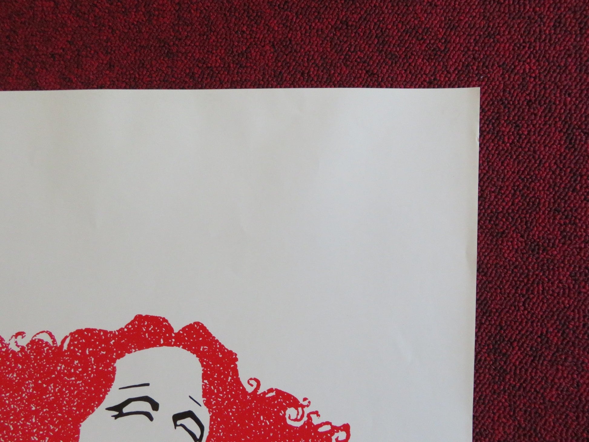 THE DIVINE MR. J US TRI FOLDED ONE SHEET ROLLED POSTER BETTE MIDLER 1971 Rendezvous Cinema Movie posters