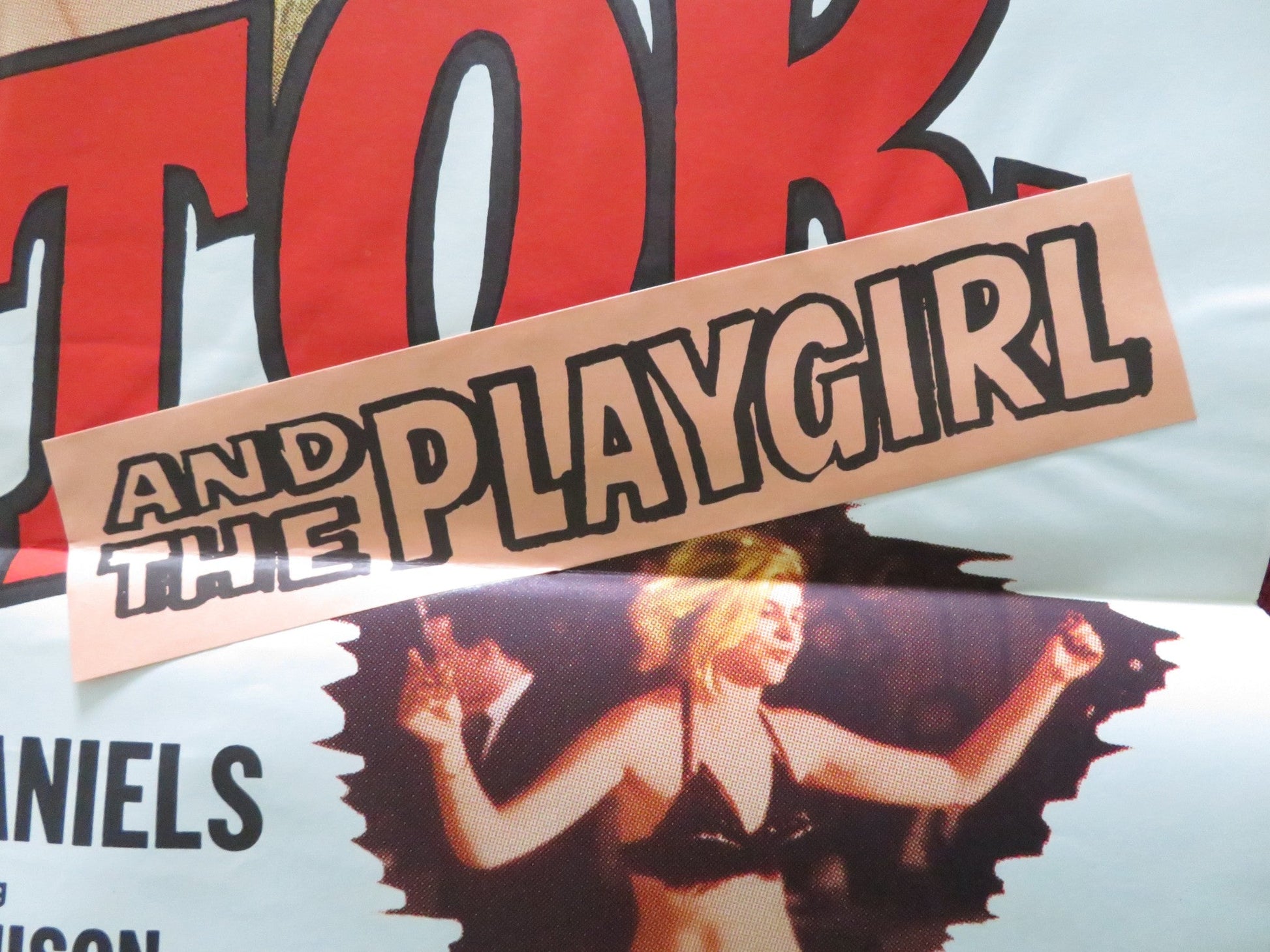 THE DOCTOR AND THE PLAYGIRL FOLDED US ONE SHEET POSTER HUTCHISON 1964 Rendezvous Cinema Movie posters