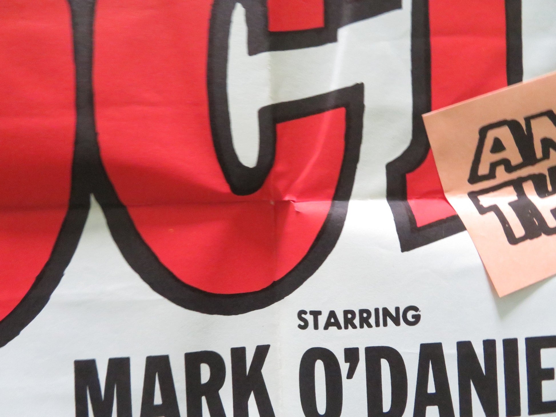 THE DOCTOR AND THE PLAYGIRL FOLDED US ONE SHEET POSTER HUTCHISON 1964 Rendezvous Cinema Movie posters