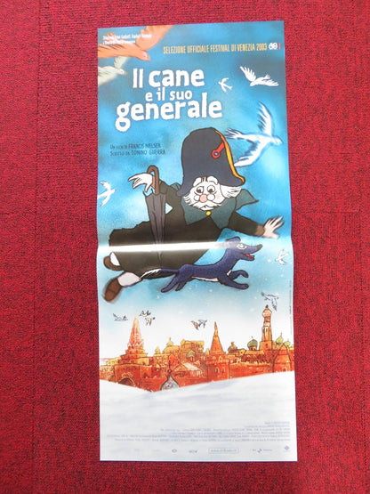 THE DOG, THE GENERAL, AND THE BIRDS ITALIAN LOCANDINA POSTER MICHEL ELIAS 2003 Rendezvous Cinema Movie posters