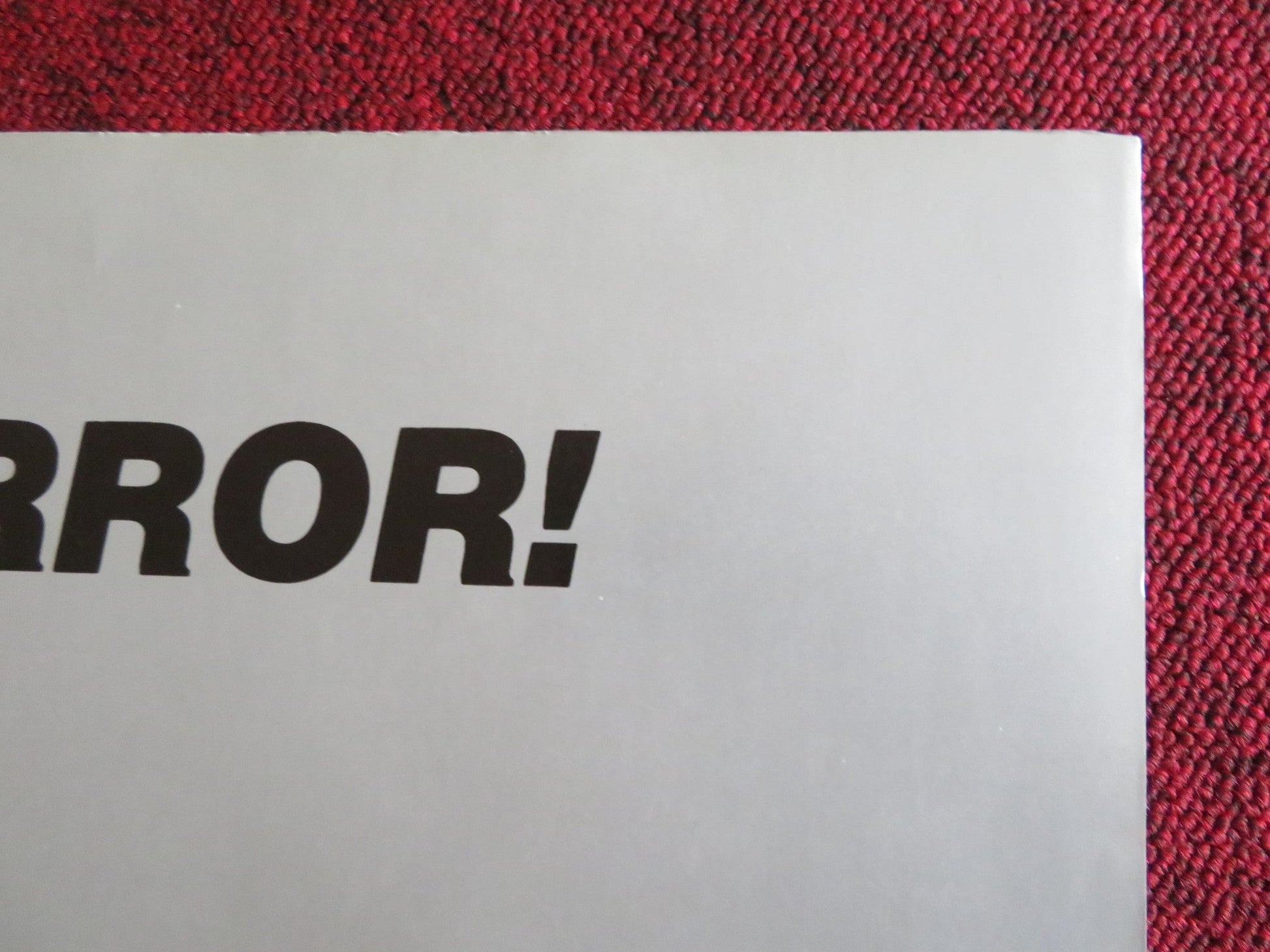 THE DORM THAT DRIPPED BLOOD / PRANKS - C FOLDED US ONE SHEET POSTER LAPINSKI 1983 Rendezvous Cinema Movie posters