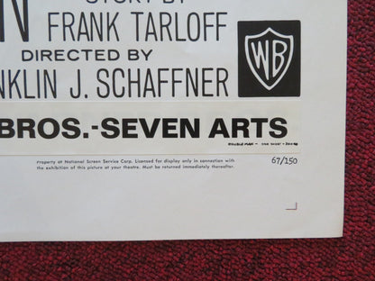 THE DOUBLE MAN FOLDED US ONE SHEET POSTER YUL BRYNNER BRITT EKLAND 1967 Movie posters