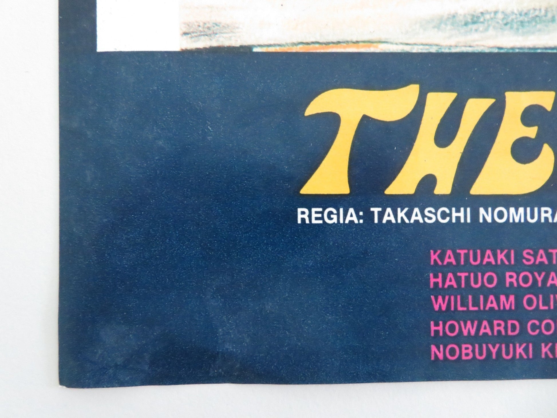 THE DRAGON - A ITALIAN FOTOBUSTA POSTER KEI SATO WILLIAM OLIVER 1979 Movie posters