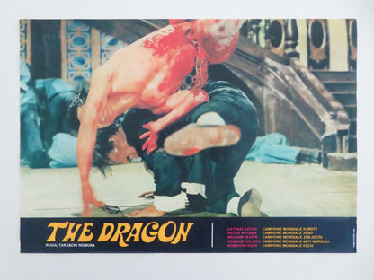 THE DRAGON - B ITALIAN FOTOBUSTA POSTER KEI SATO WILLIAM OLIVER 1979 Movie posters