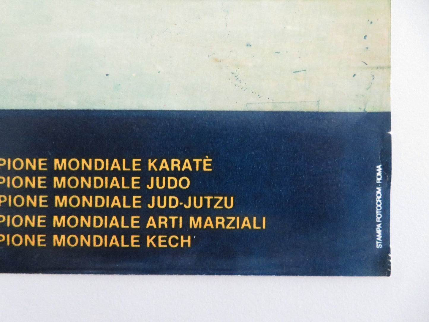 THE DRAGON - B ITALIAN FOTOBUSTA POSTER KEI SATO WILLIAM OLIVER 1979 Movie posters