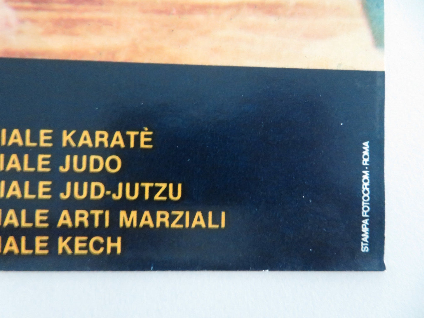 THE DRAGON - C ITALIAN FOTOBUSTA POSTER KEI SATO WILLIAM OLIVER 1979 Movie posters