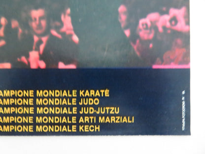 THE DRAGON - D ITALIAN FOTOBUSTA POSTER KEI SATO WILLIAM OLIVER 1979 Movie posters