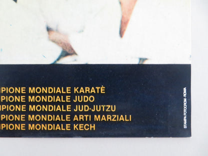 THE DRAGON - E ITALIAN FOTOBUSTA POSTER KEI SATO WILLIAM OLIVER 1979 Movie posters