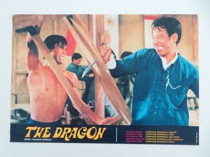 THE DRAGON - F ITALIAN FOTOBUSTA POSTER KEI SATO WILLIAM OLIVER 1979 Movie posters