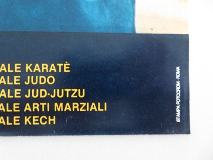 THE DRAGON - F ITALIAN FOTOBUSTA POSTER KEI SATO WILLIAM OLIVER 1979 Movie posters