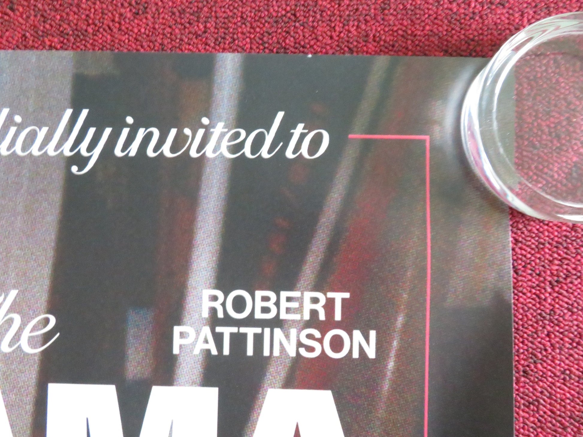The Drama UK Quad Rolled Poster Zendaya Robert Pattinson 2026 Movie posters