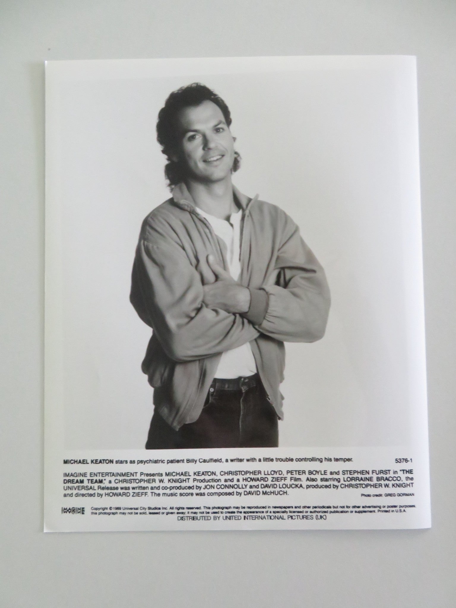 THE DREAM TEAM MOVIE STILL PHOTO LOT OF 6 MICHAEL KEATON CHRISTOPHER LLOYD 1989 Movie posters