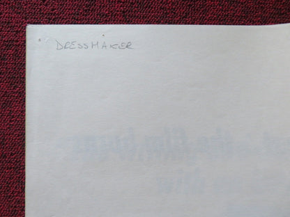 THE DRESSMAKER UK QUAD POSTER FOLDED BILLIE WHITELAW JANE HORROCKS 1988 Rendezvous Cinema Movie posters