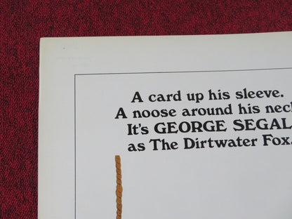 THE DUCHESS AND THE DIRTWATER FOX FOLDED US ONE SHEET POSTER SEGAL HAWN 1976 Rendezvous Cinema Movie posters