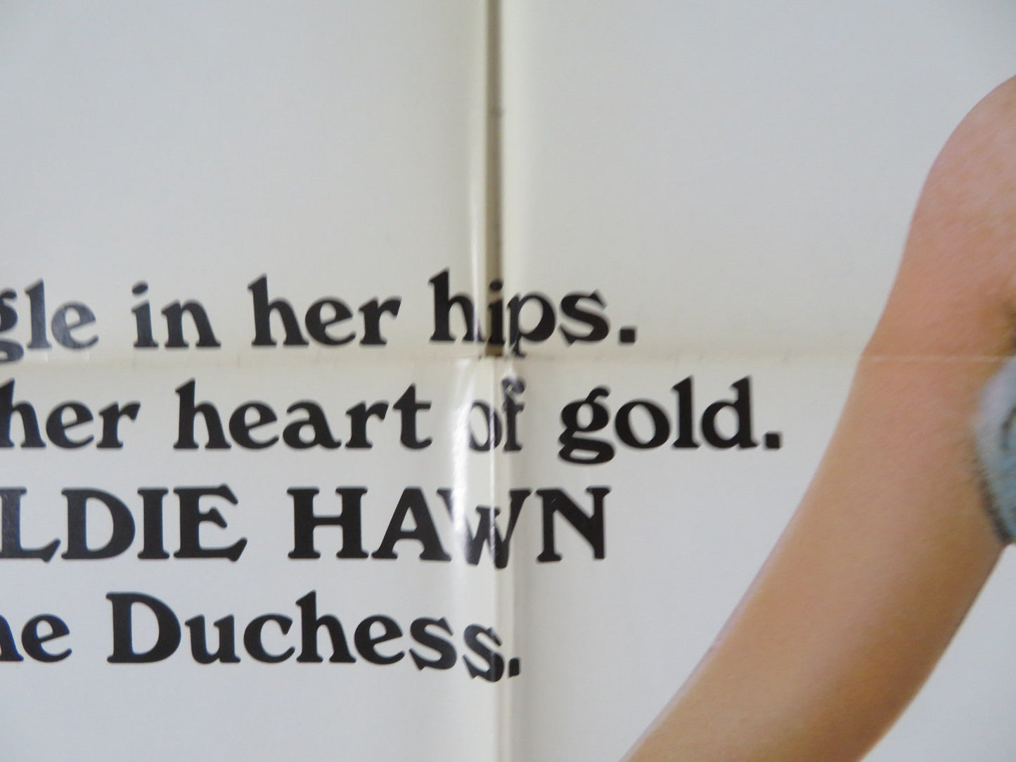 THE DUCHESS AND THE DIRTWATER FOX FOLDED US ONE SHEET POSTER SEGAL HAWN 1976 Rendezvous Cinema Movie posters