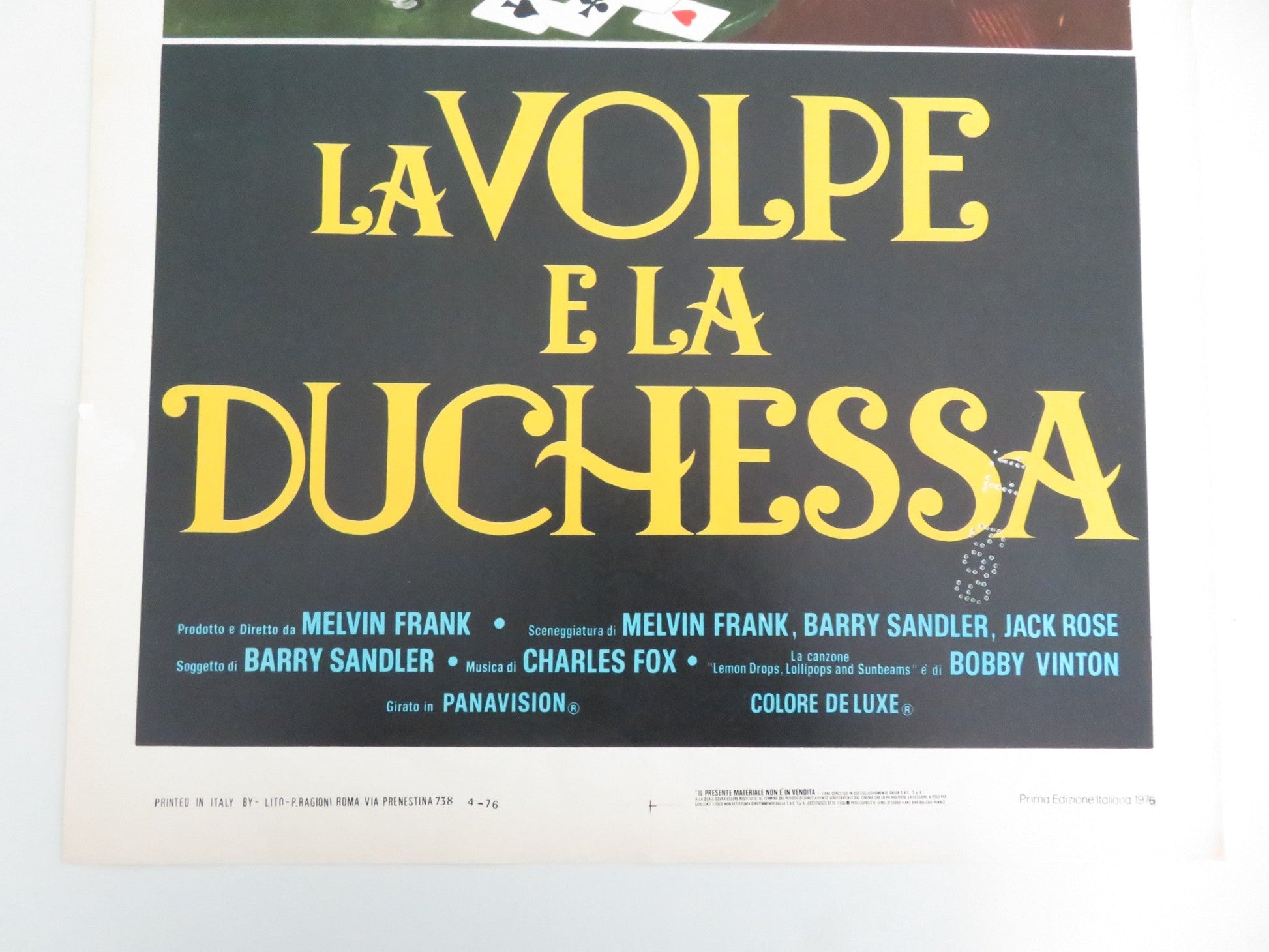 The Duchess and the Dirtwater Fox Italian Locandina Poster George Segal 1976 Movie posters