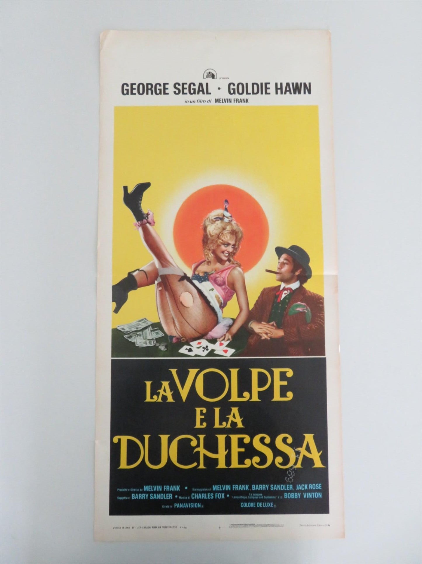 The Duchess and the Dirtwater Fox Italian Locandina Poster George Segal 1976 Movie posters