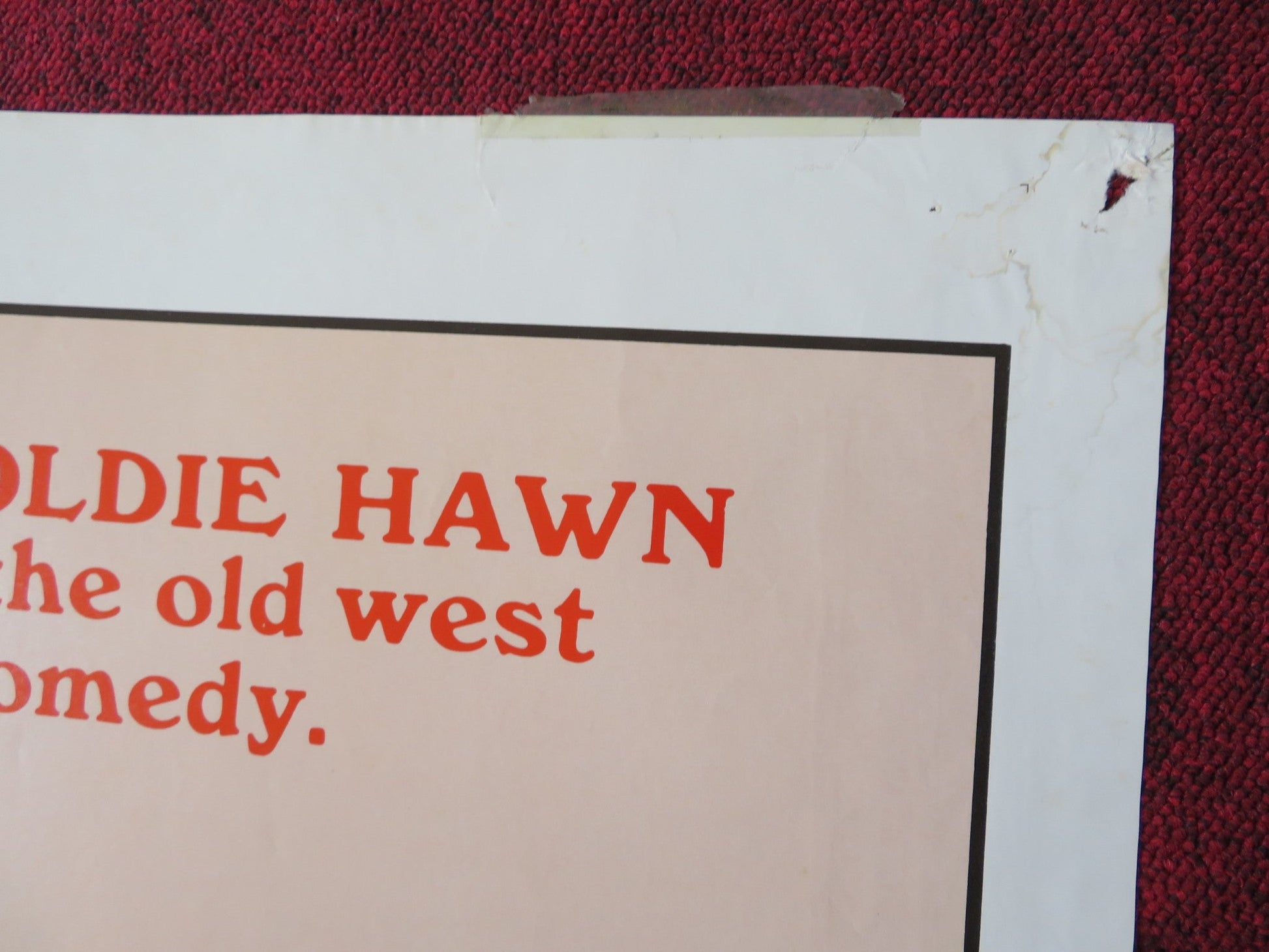 THE DUCHESS AND THE DIRTWATER FOX - STYLE D FOLDED US ONE SHEET POSTER SEGAL 1976 Rendezvous Cinema Movie posters